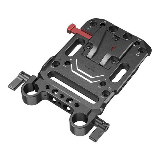 SmallRig V Mount Battery Plate with Dual 15mm Rod Clamp 3016