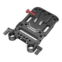 SmallRig V Mount Battery Plate with Dual 15mm Rod Clamp 3016