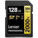 Lexar Professional Gold SD Card UHS-II - R300/W260 MB/s - 128GB – V90