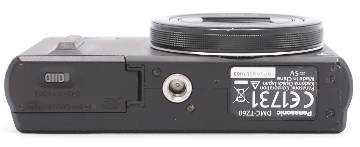 Panasonic Lumix DMC-TZ60 zwart SN:WP5AB001069 occasion