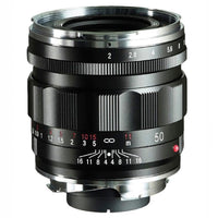 Voigtlander APO-Lanthar 50mm f/2.0 VM Black Leica M mount