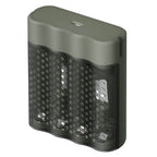 GP M451 USB battery charger + 4x ReCyko AA 2600mAh batteries + docking station