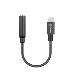 Boya BY-K3 3.5mm Female TRRS to Male Lightning Adapter Cable