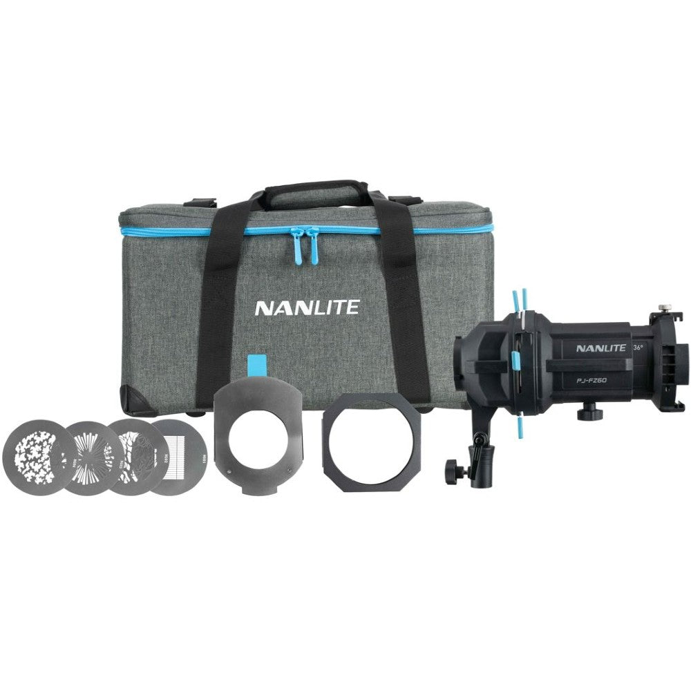 Nanlite NL-PJ-FZ60-36 Projection Attachment mount for FM-mount (w/ 36 degree lens)