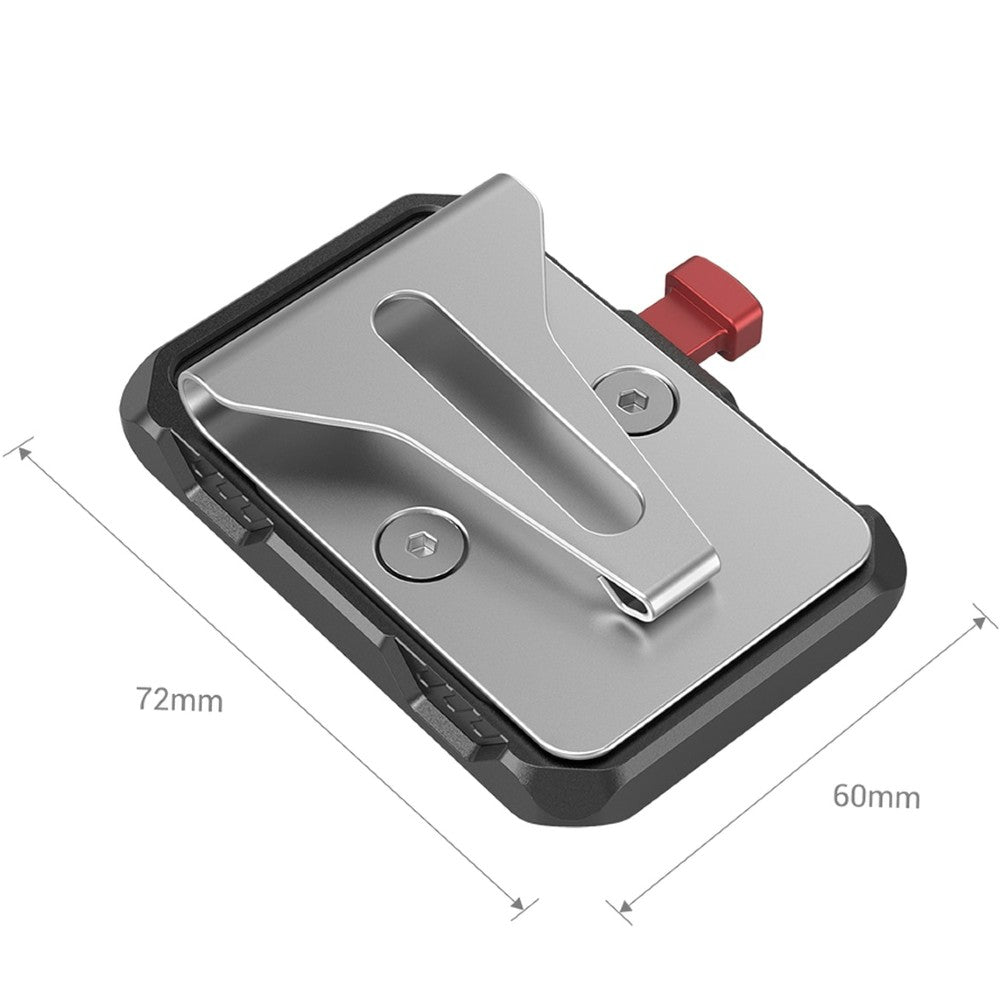 SmallRig Mini V Mount Battery Plate with Belt Clip 2990