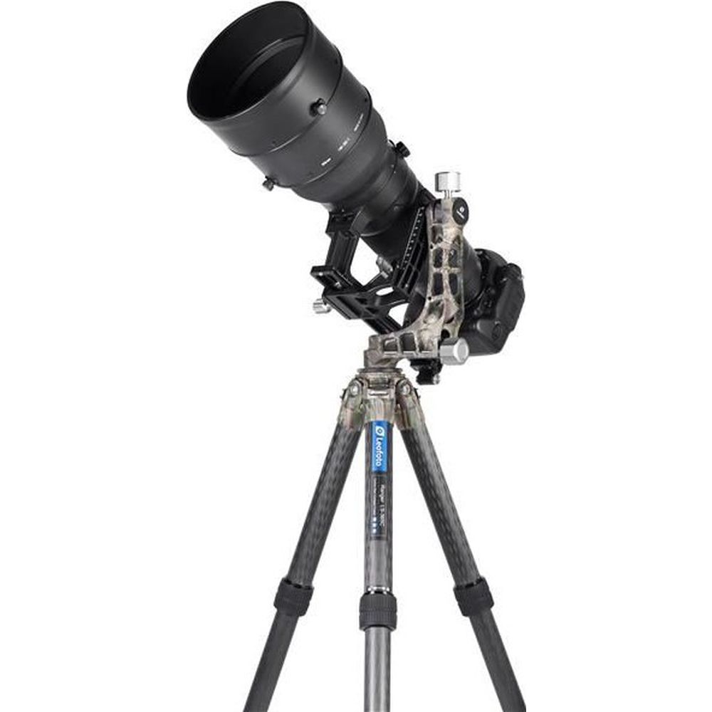 Leofoto Ranger LS-365C + swing head PG-1 Full Camo