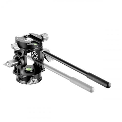 Leofoto VH-30R Two-way Head with Handle and Dual Panorama