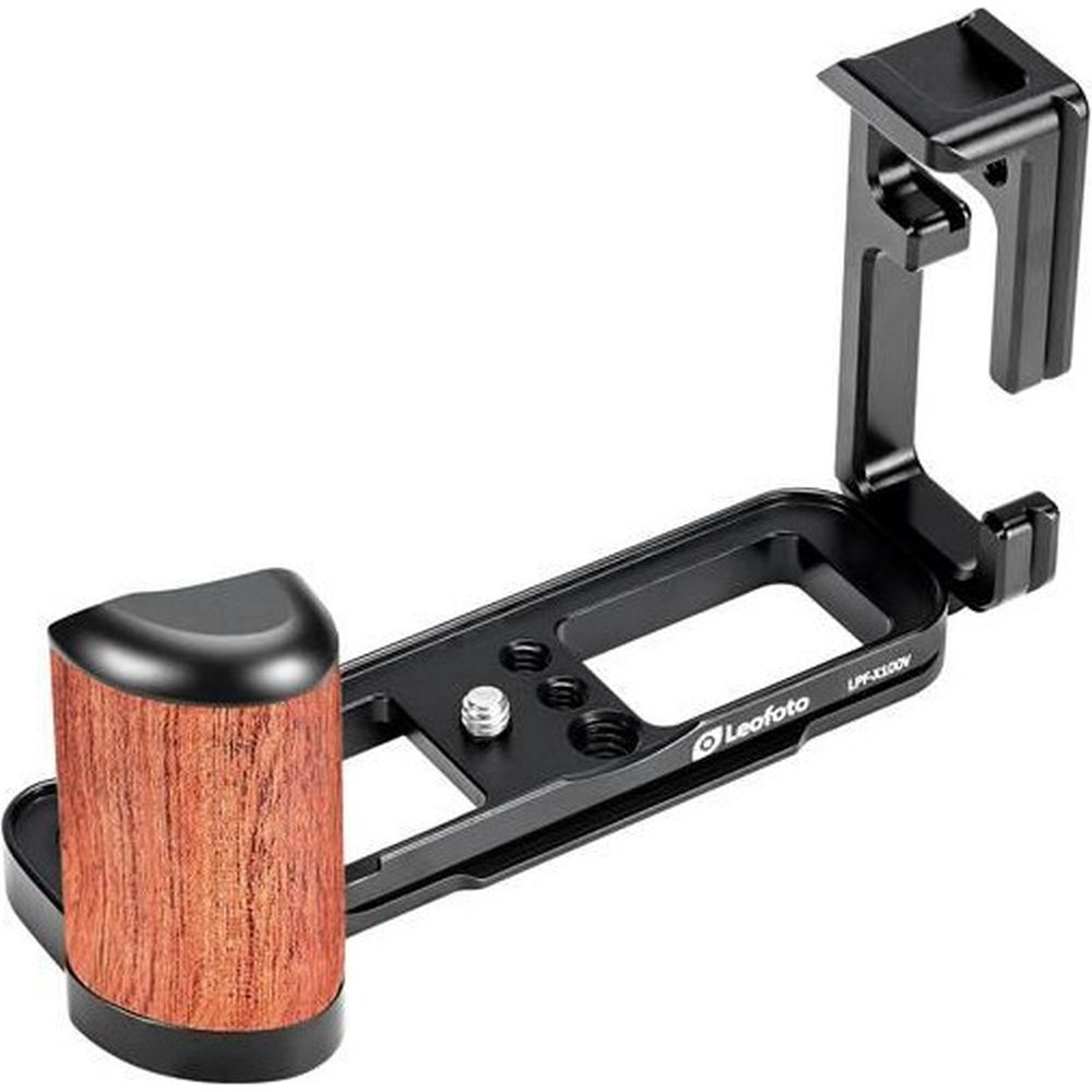 Leofoto LPF-X100V L-plate with handle for Fuji X100V