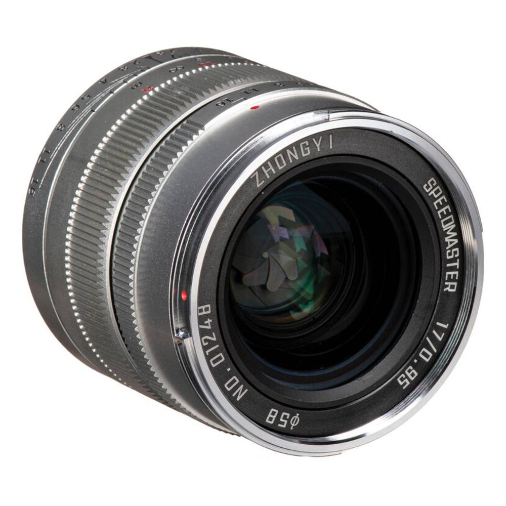Zhongyi Mitakon 17mm f/0.95 Silver MFT