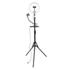 StudioKing LED Vlog Set SK-K190 with Ring Light and Microphone Holder