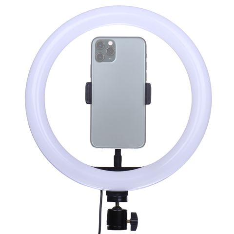 StudioKing LED Vlog Set SK-K190 with Ring Light and Microphone Holder