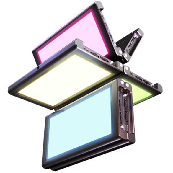 Falcon Eyes RGB LED Light PockeLite F7 Foldable
