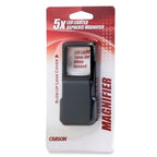 Carson Pop-Up Pocket Magnifier with LED 5x40mm