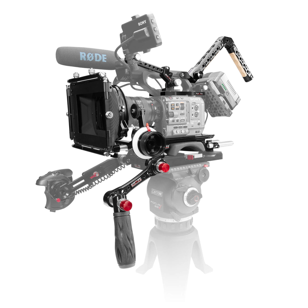 Shape Sony FX6 Baseplate, Top Plate, Controller Top Handle,VF Mount, Matte Box, Follow Focus Pro