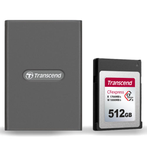 Transcend CFexpress Type-B-Card Reader USB 3.2 Gen 2x2 Type-C