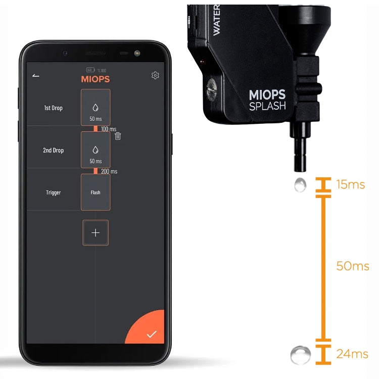 Miops Splash Water Drop Kit with Holder V2