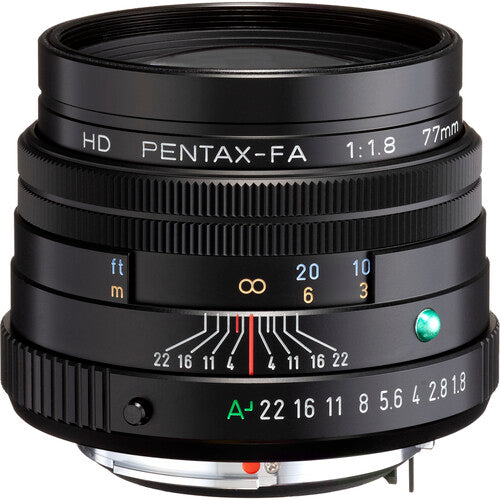 Pentax HD FA 77mm f/1.8 Limited Black