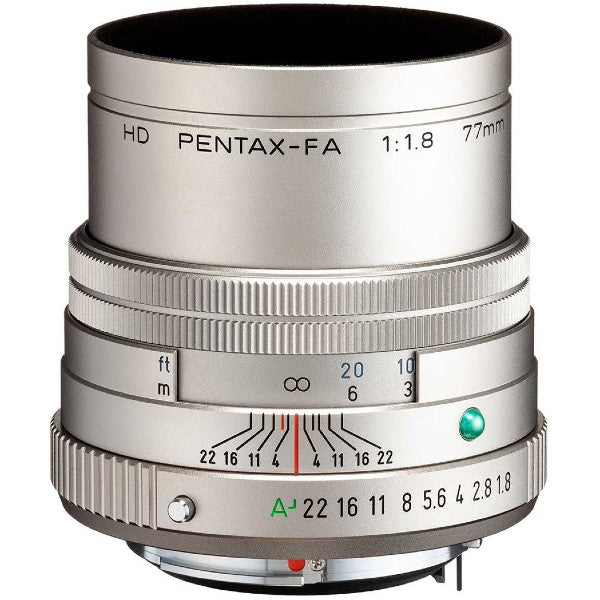 Pentax HD FA 77mm f/1.8 Limited - Silver