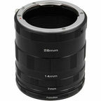 Fotodiox Macro Extension tube set for Nikon F Mount SLR Cameras for Extreme Close-up Photography