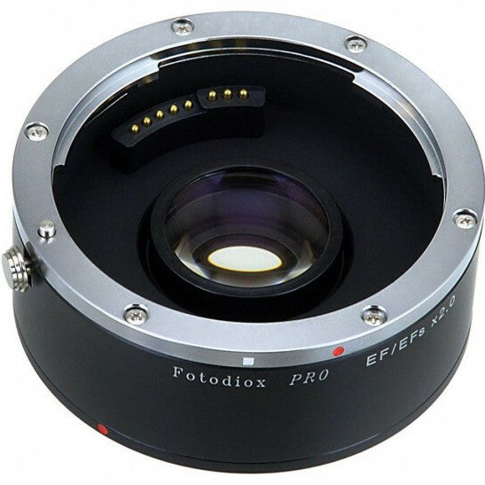 Fotodiox Pro Autofocus 2x Teleconverter - AF Doubler x2.0 for Canon EOS EF Lenses and EF / EFs Cameras (Fits Full frame)