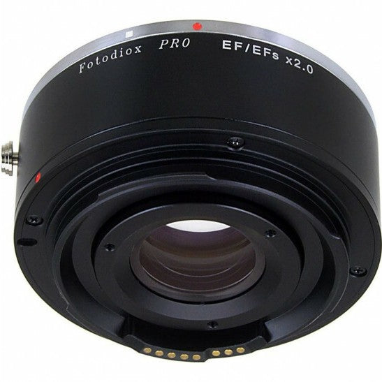 Fotodiox Pro Autofocus 2x Teleconverter - AF Doubler x2.0 for Canon EOS EF Lenses and EF / EFs Cameras (Fits Full frame)
