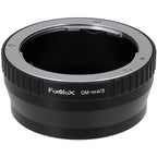 Fotodiox Lens Mount adapter - Olympus Zuiko (OM) 35mm SLR Lens to Micro Four Thirds (MFT, M4/3) Mount Mirrorless Camera Body