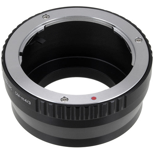 Fotodiox Lens Mount adapter - Olympus Zuiko (OM) 35mm SLR Lens to Micro Four Thirds (MFT, M4/3) Mount Mirrorless Camera Body