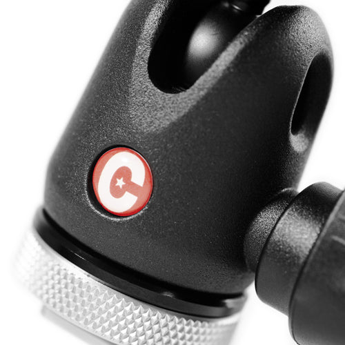 Caruba Centre Ball Head with Cold Shoe Mount