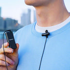 Sony Multi-interface Shoe Compatible Wireless Microphone with Compact Stereo Lavalier microphone kit