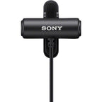 Sony Multi-interface Shoe Compatible Wireless Microphone with Compact Stereo Lavalier microphone kit