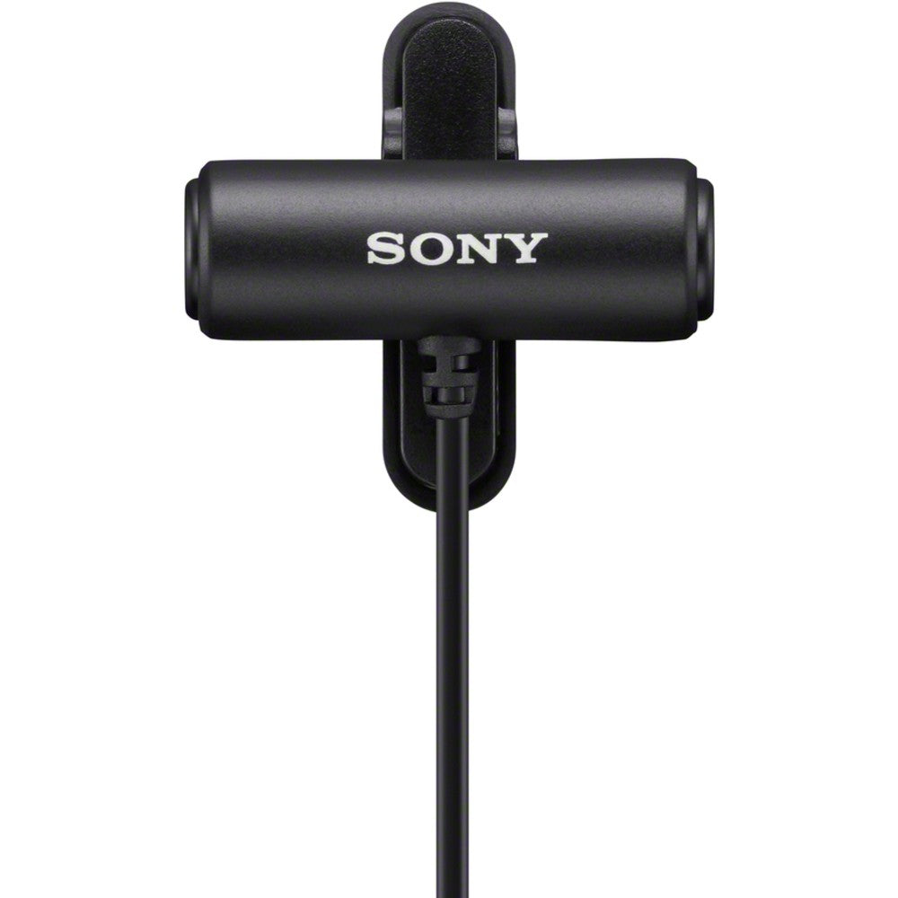 Sony Multi-interface Shoe Compatible Wireless Microphone with Compact Stereo Lavalier microphone kit
