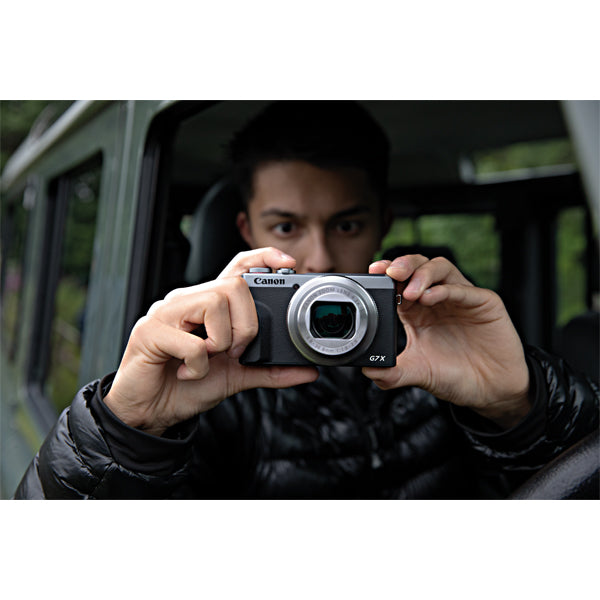 Canon PowerShot G7X Mark III Social Media Kit - Silver