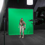 Manfrotto Studiolink chroma key blue screen kit 3x3m