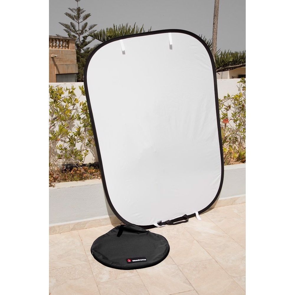 Manfrotto foldable Panelite reflection screen 180x120cm sunfire/silver