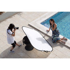 Manfrotto foldable Panelite reflection screen 180x120cm sunfire/silver