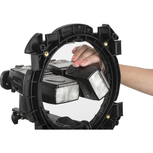 Manfrotto Ezybox II speedlight bracket