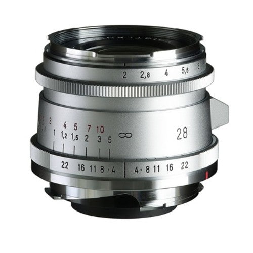 Voigtländer Ultron 28mm F/2 ASPH Type II Leica M Mount silver