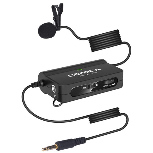 Comica Multi-functional Single Lavalier microphone Universal for Smartphone&Camera
