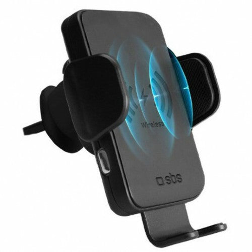 SBS Clamp 15W cradle for ultra-fast wireless charging and Car Charger Kit