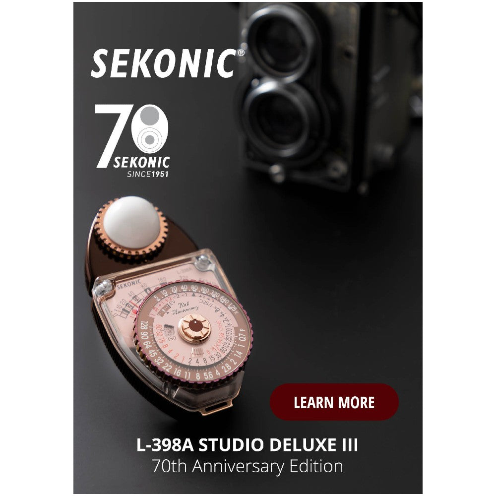Sekonic L-398A Studio Deluxe III Limited 70 Year Anniversary Edition