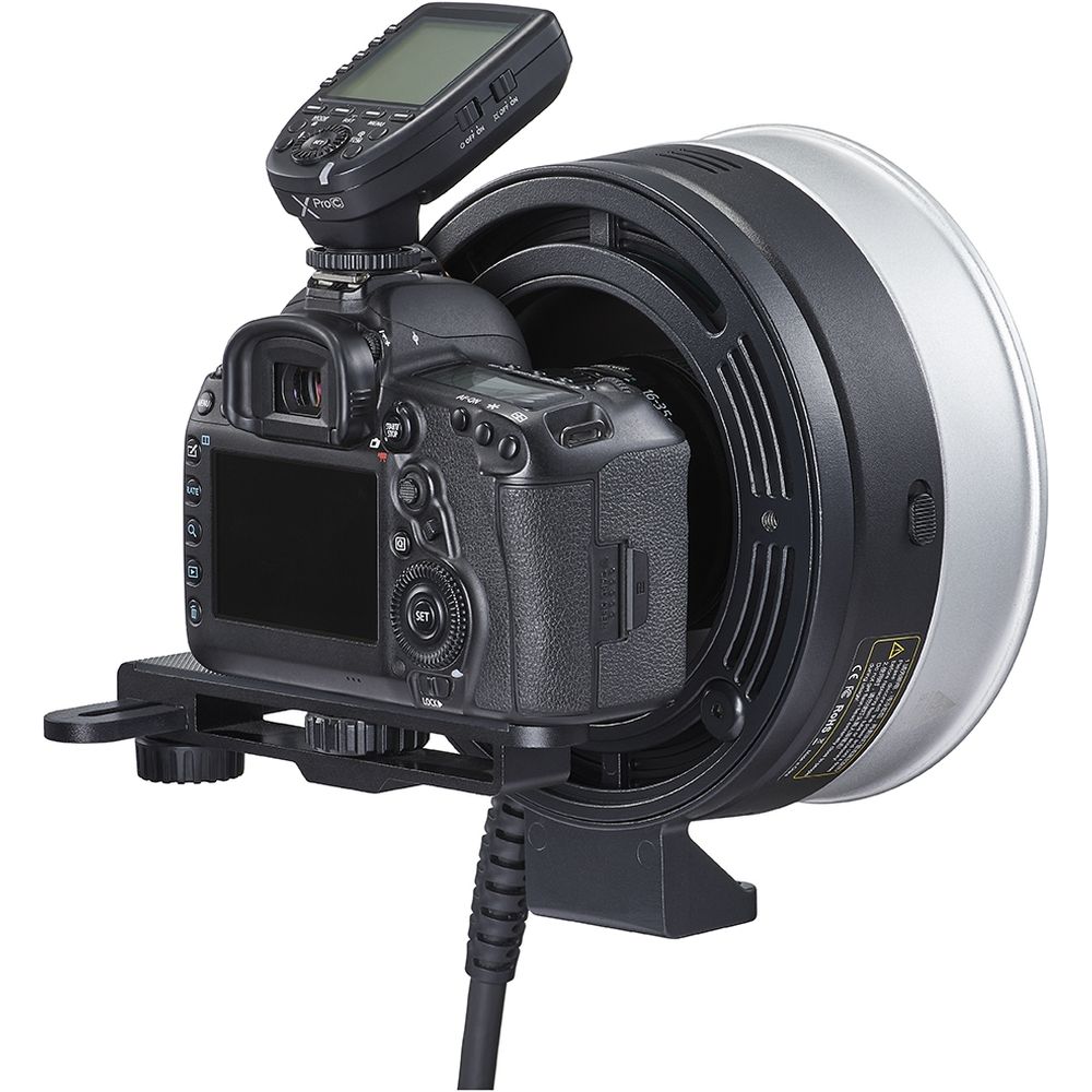 Godox FLB-90 Quick Rotating Camera Bracket Kit (for R1200 Ring Flash)