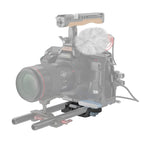SmallRig Universal LWS Baseplate with Dual 15mm Rod Clamp