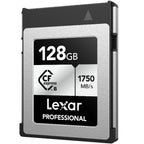 Lexar Professional Silver CFexpress Card Type B R1750/W1300 MB/s – 128GB
