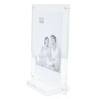 Deknudt Magnetic and transparent photo frame 6mm thick with base 10x15 S58SC1