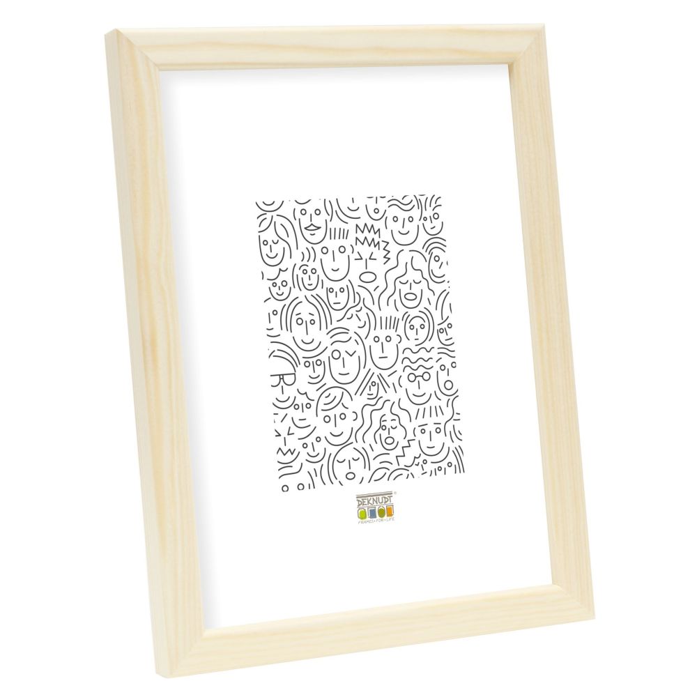 Deknudt Narrow frame in natural wood 13 x18