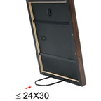 Deknudt Narrow frame in brown wood color 13x18 S43AH3