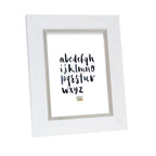 Deknudt Photo frame in white with silver trim 15x15 S41NK1