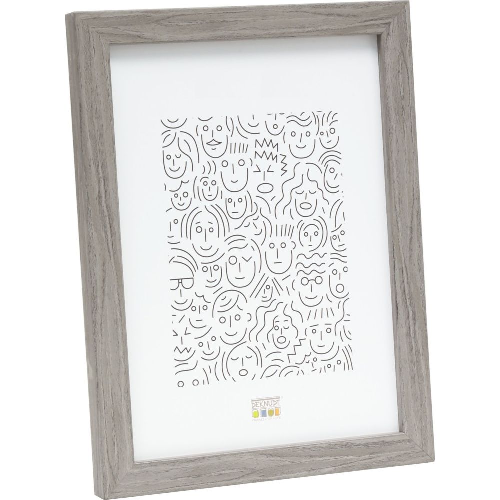 Deknudt narrow wooden Frame in gray 15x20