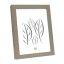 Deknudt Wooden photo frame in beige with wood-coloured side 15x20 S46PH3