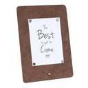 Deknudt Magnetic board in brown leather 17x24 S59NW3
